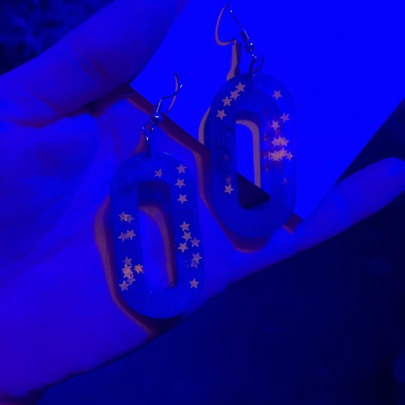 Handmade jelly earrings - Picture 5 of 7